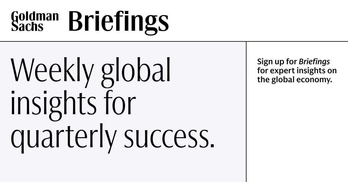 Weekly global insights for quarterly success — Briefings digital asset