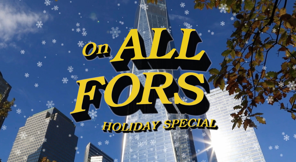 On All Fors —  An agency holiday video I directed that I don't share until we get our names tatted on each other ☺️