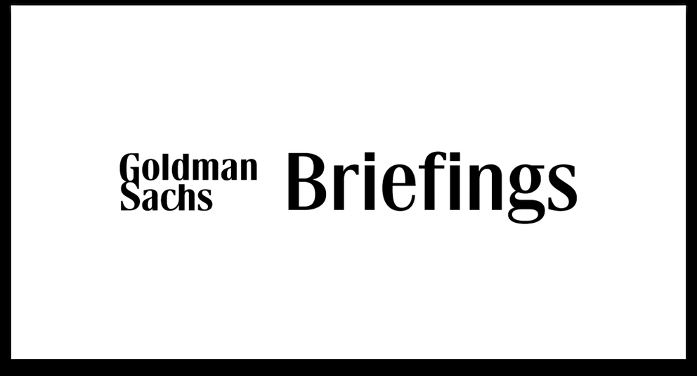 Goldman Sachs Briefings — brand lockup
