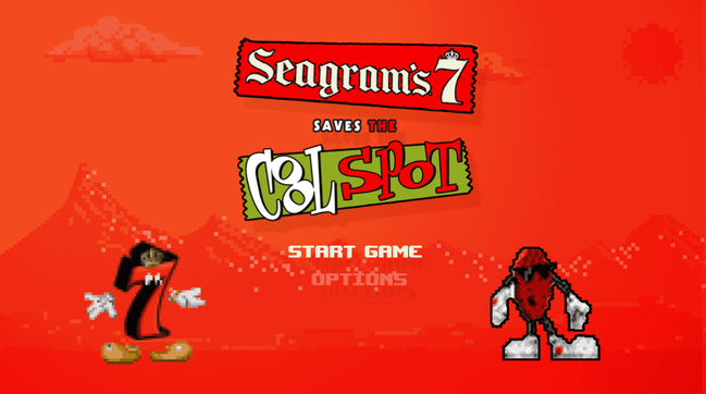 Seagram’s 7 × Cool Spot — pitched game concept